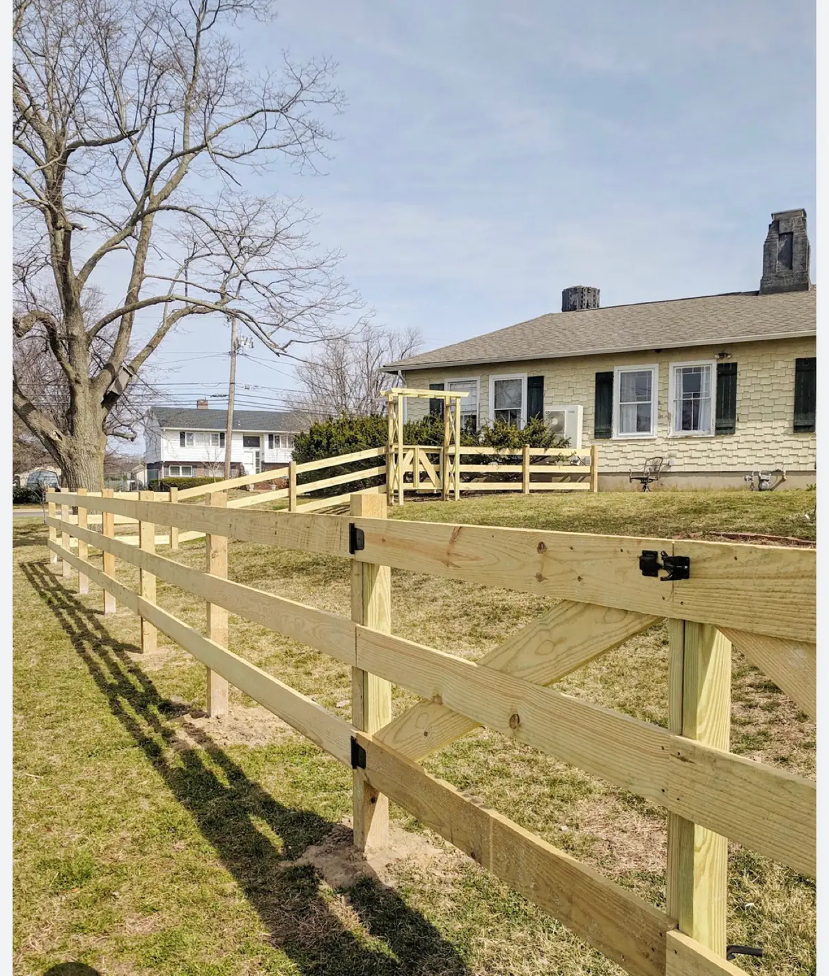 Split Rail Fencing