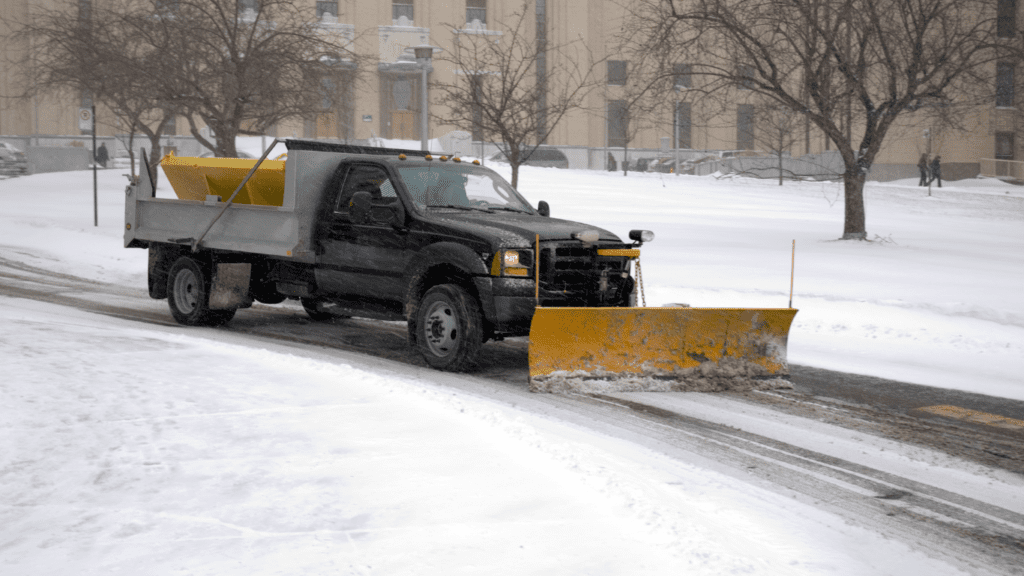 Salting Snow Removal